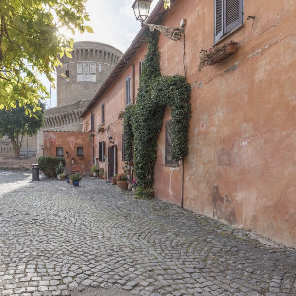 The Village Of Ostia Antica